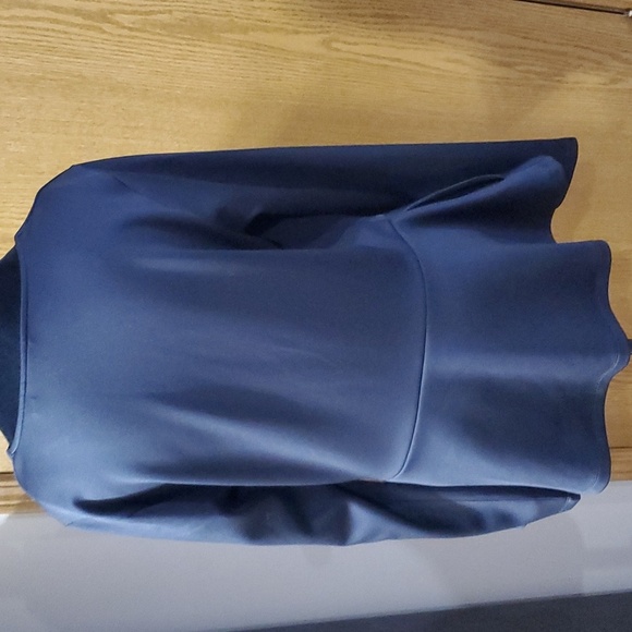 Betabrand pleated flare long sleeve top comfortable stretch - Picture 5 of 7